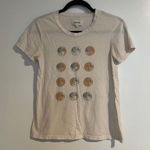 Mate The Label Moon Phases T Shirt